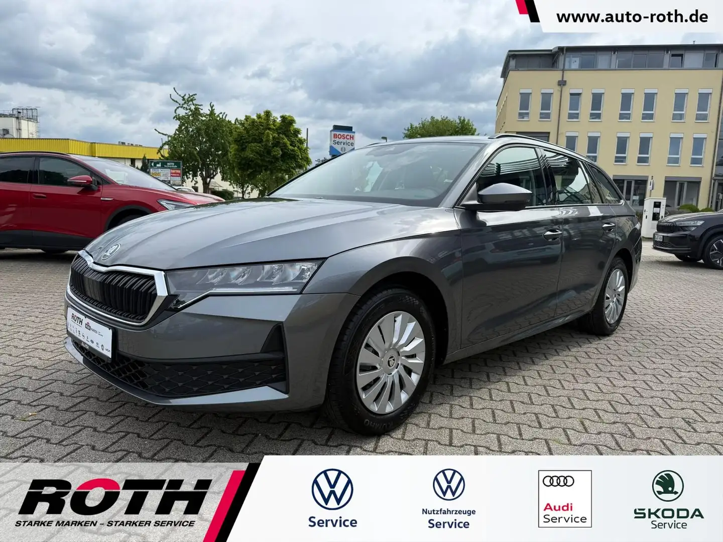 Skoda Octavia Combi 1.5 TSI Essence LED*AHK*DAB*Klima Szürke - 1