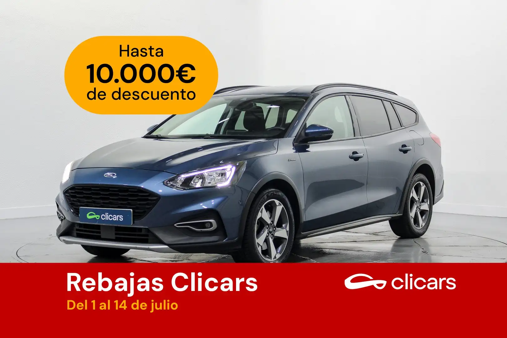 Ford Focus Sportbreak 1.5Ecoblue Trend+ Azul - 1