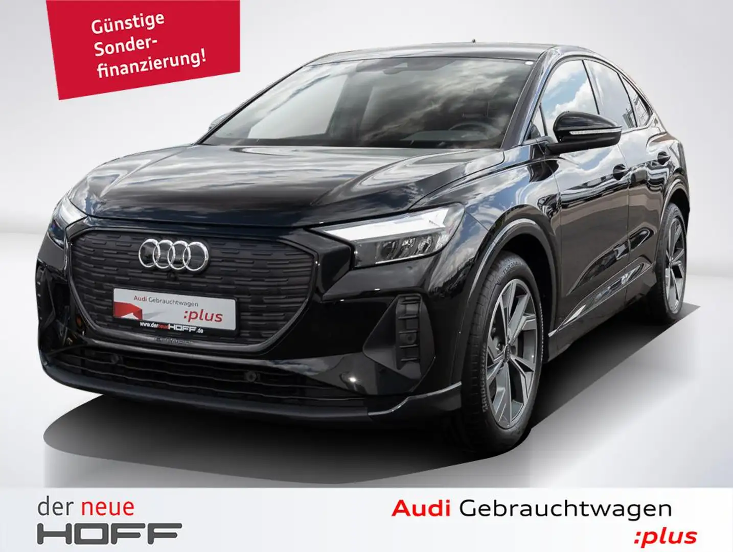 Audi Q4 e-tron 40 e-tron Sportback S line int. 20 Zoll Assitenz P Negru - 1