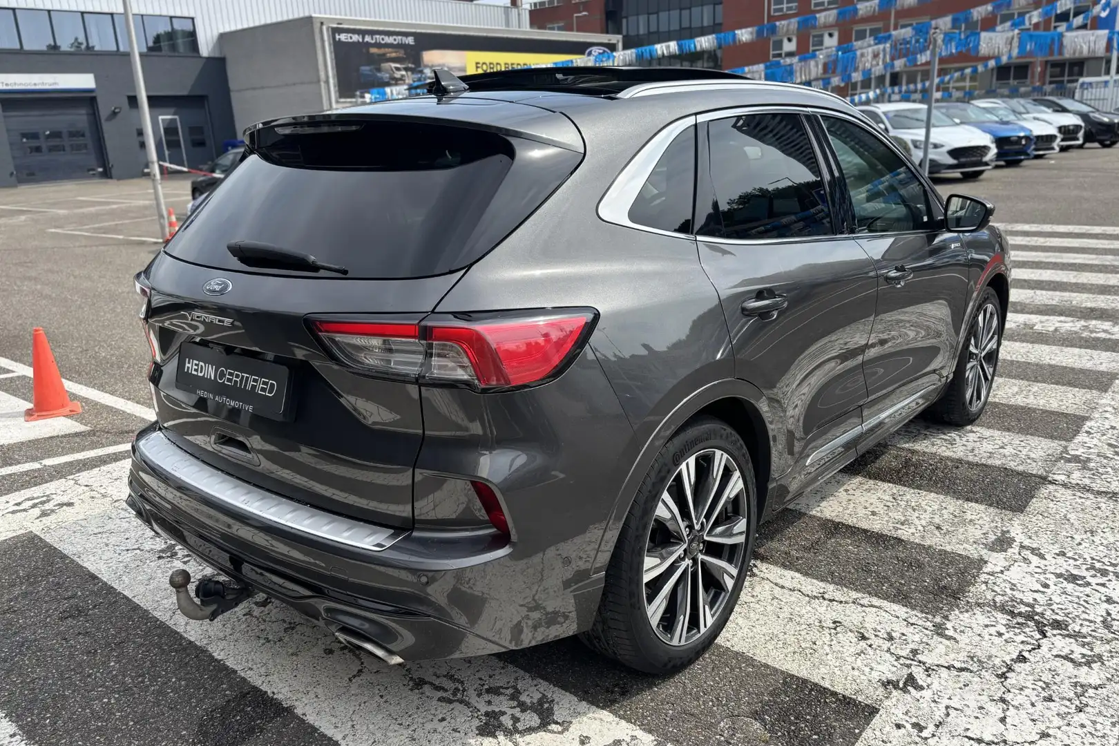 Ford Kuga 2.5 PHEV Vignale | Adaptive Cruise Control | Trekh Grijs - 2