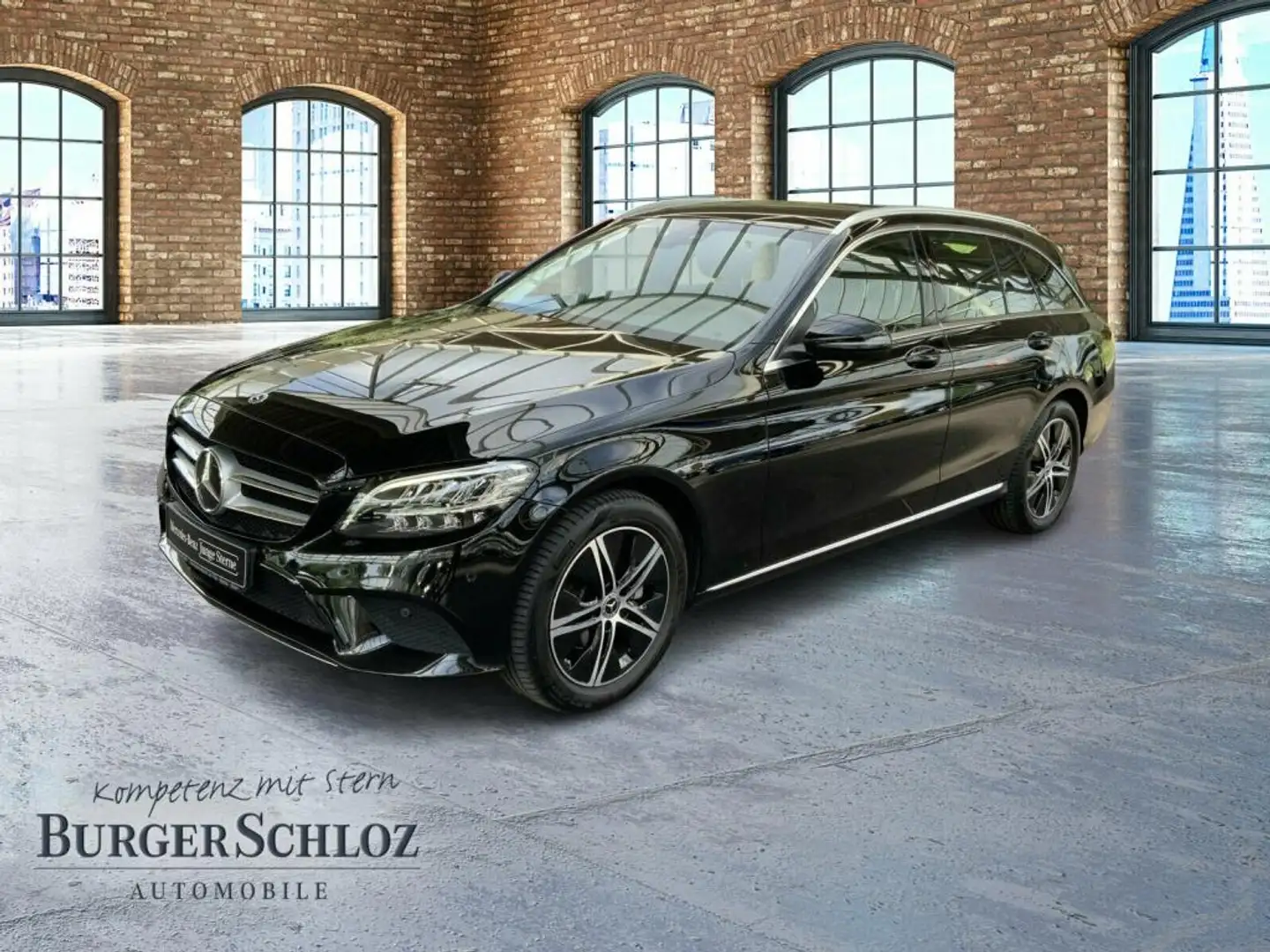 Mercedes-Benz C 220 T d Avantgarde PDC SHZ Navi LED KeyLess Schwarz - 1
