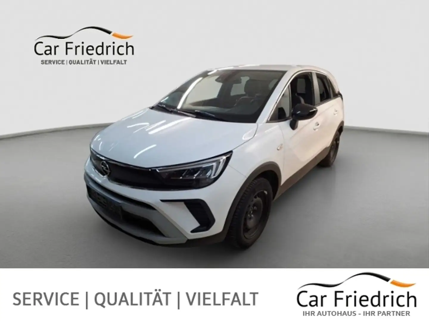 Opel Crossland 1.2 Automatik Business Elegance Blanc - 1