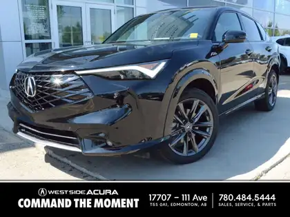 Black 2025 Acura ADX SUV / Crossover All-Wheel Drive Automatic