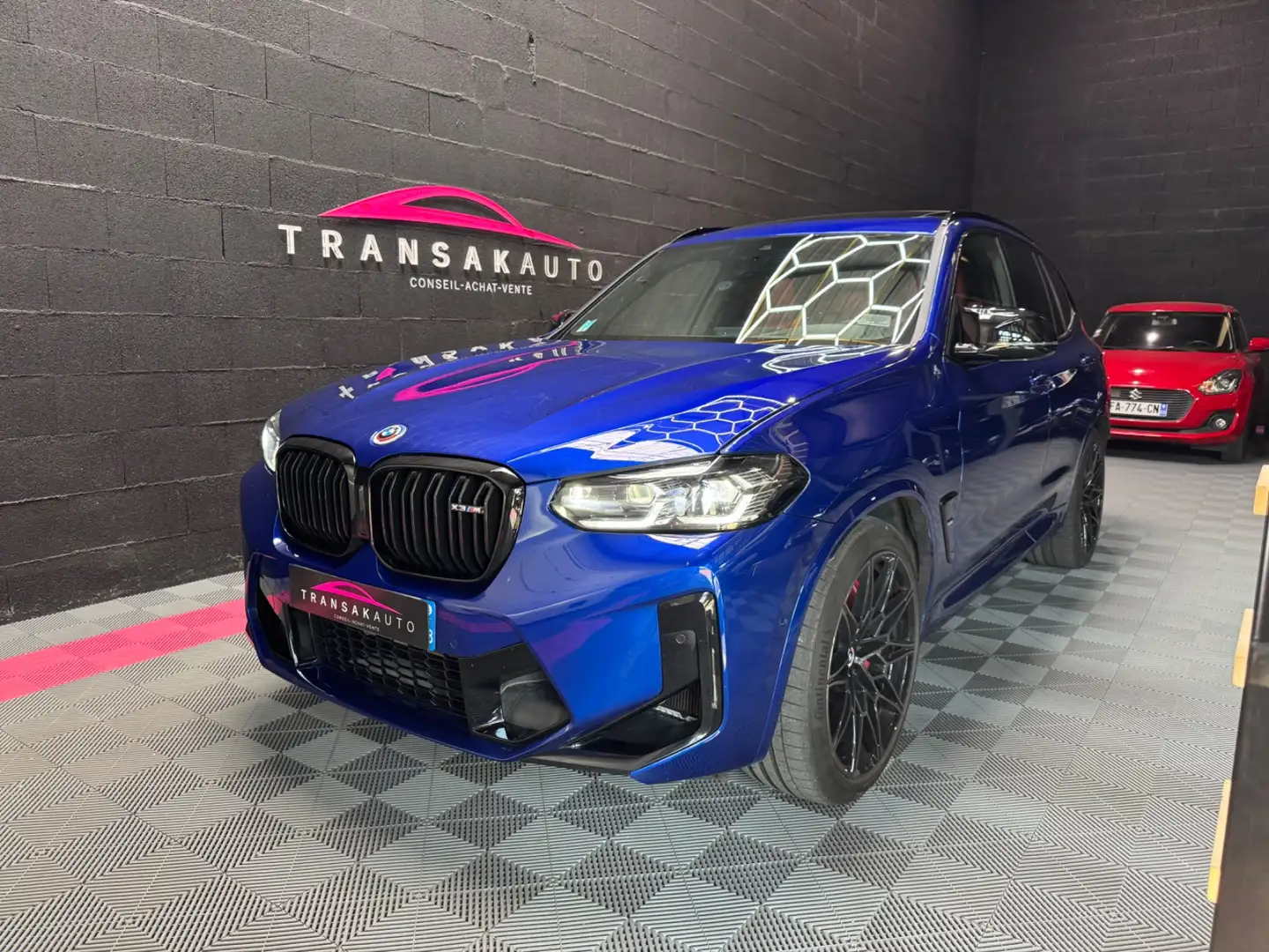 BMW X3 M Competition Bleu - 1