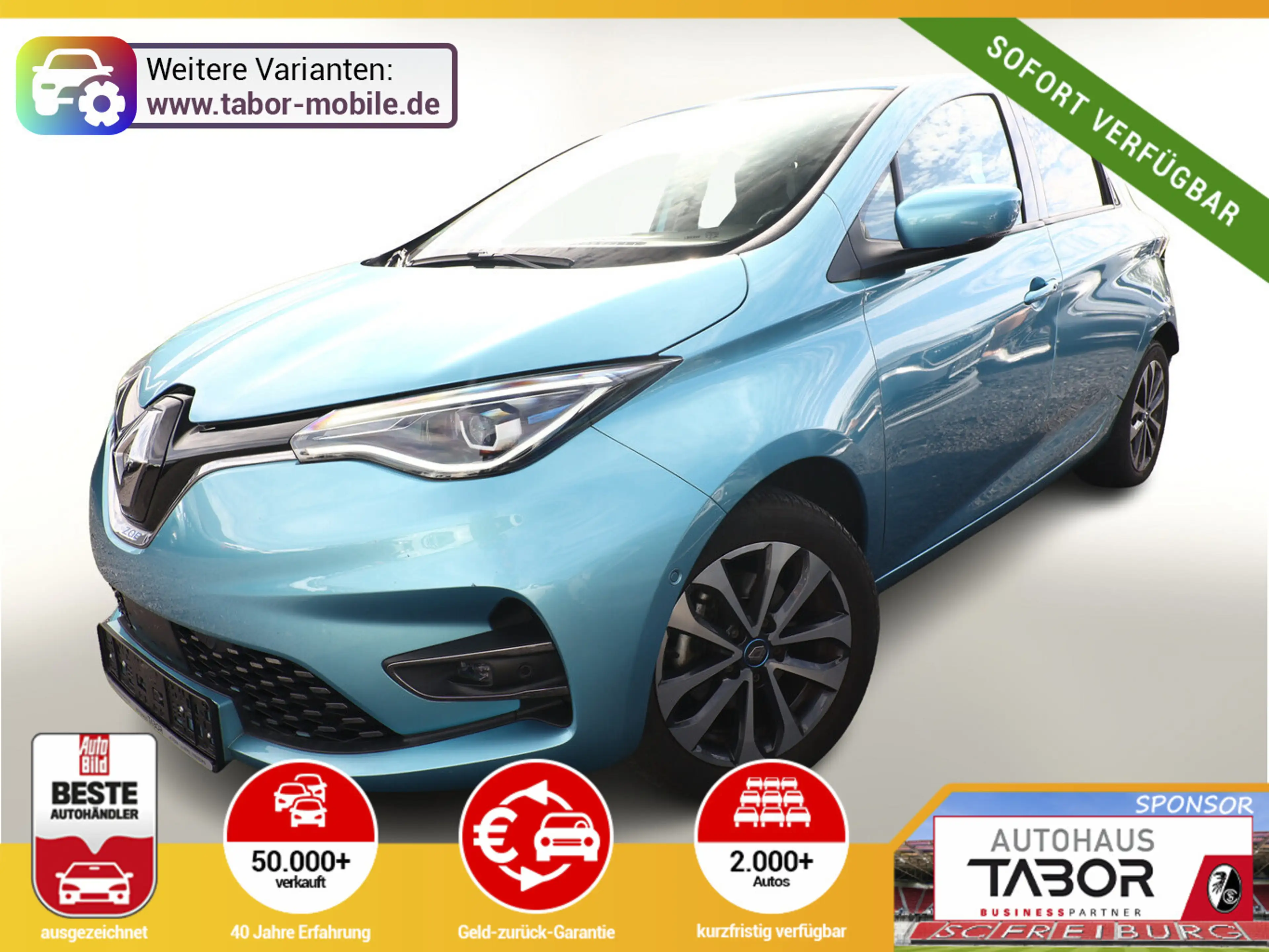 Renault ZOE ZE50 R135 Intens Miet-Bat. CCS Nav SHZ PDC