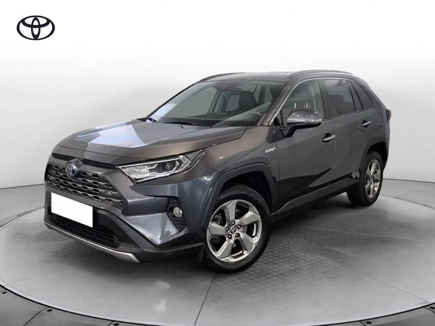 Toyota RAV 4 2.5 vvt-ie hybrid Lounge 2wd e-cvt my19 Grigio - 1