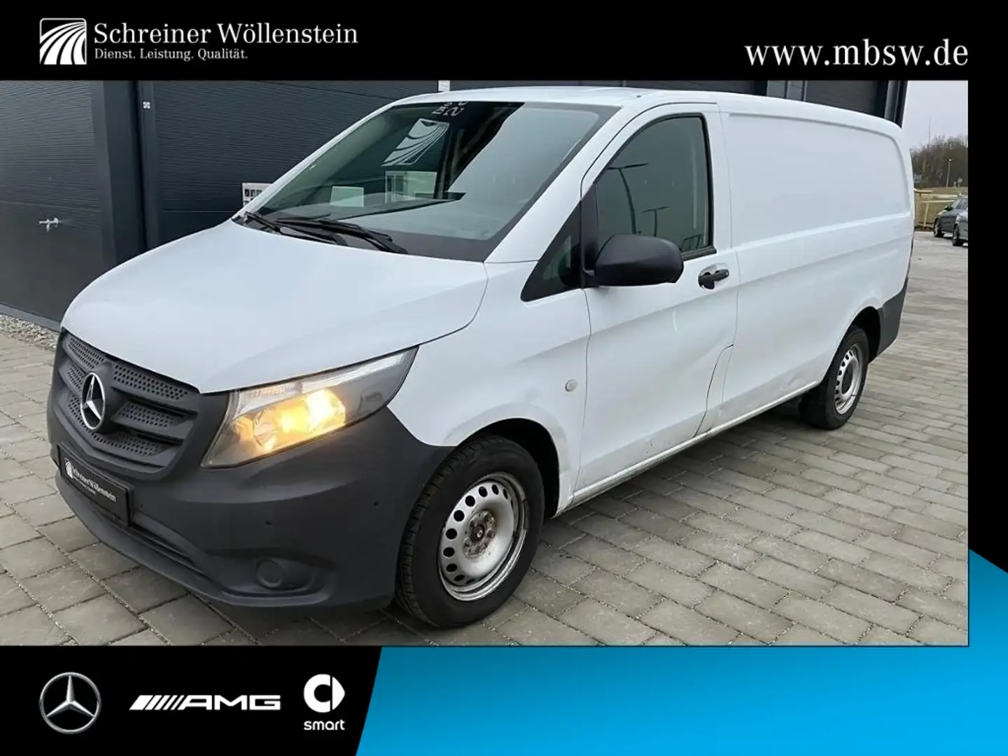 Mercedes-Benz Vito 109 CDI KA L Beschädigungen*Klima TÜV NEU Blanc - 1