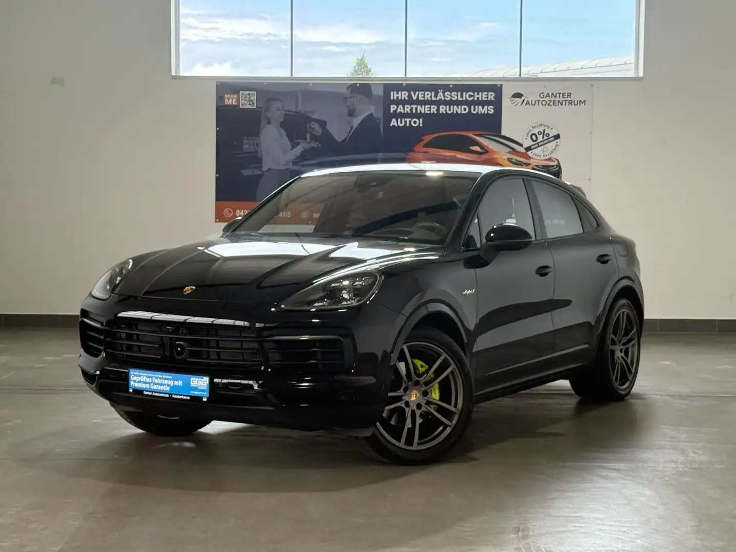 Porsche Cayenne Coupe E-Hybrid AHK+PANO+HUD+BOSE+360KAM Schwarz - 1