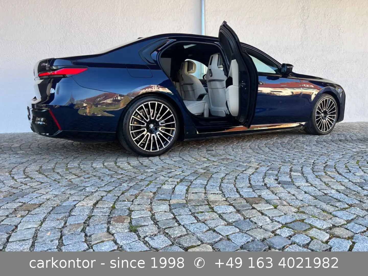 BMW i7 xDr M70 *M SPORT PRO**LOUNGE SEAT*DIAMOND* Bleu - 2