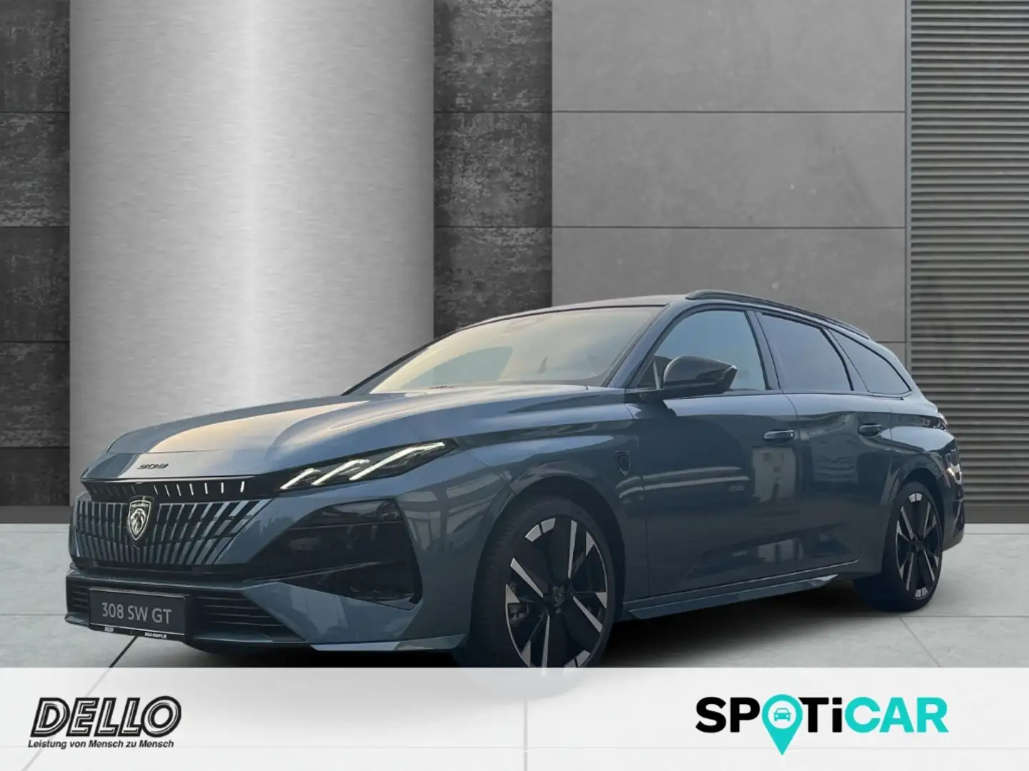 Peugeot 308 SW GT Hybrid 6-AT Surrounding Premium-Paket Alcant Azul - 1