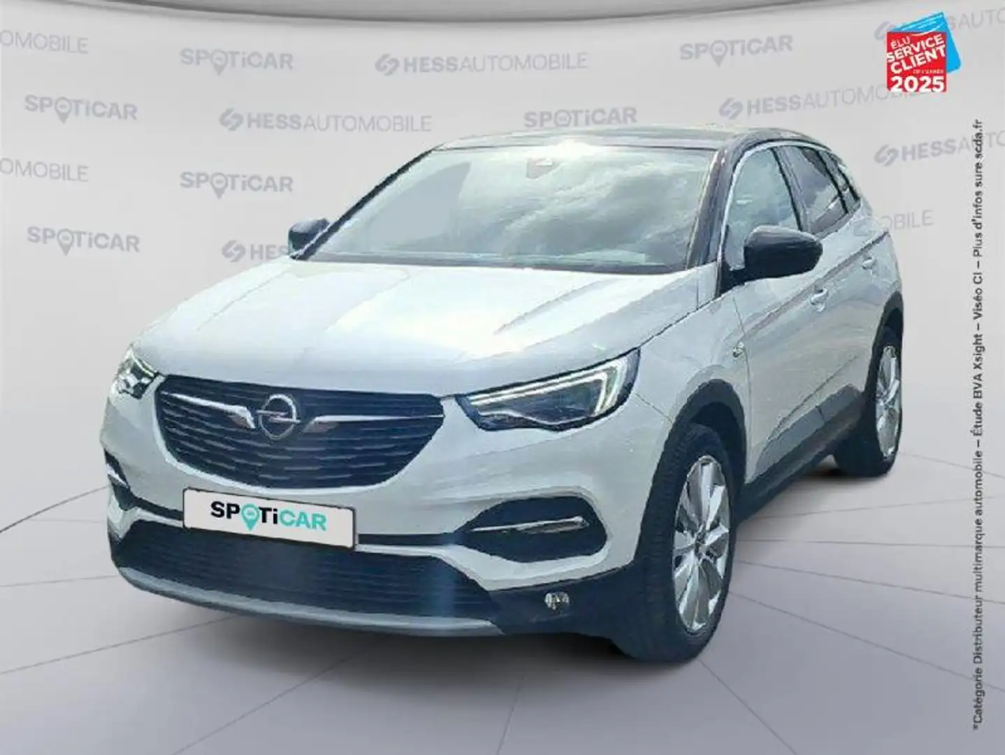 Opel Grandland X 1.2 Turbo 130ch Ultimate BVA8 Sieges chauf/ventil/ Nero - 1