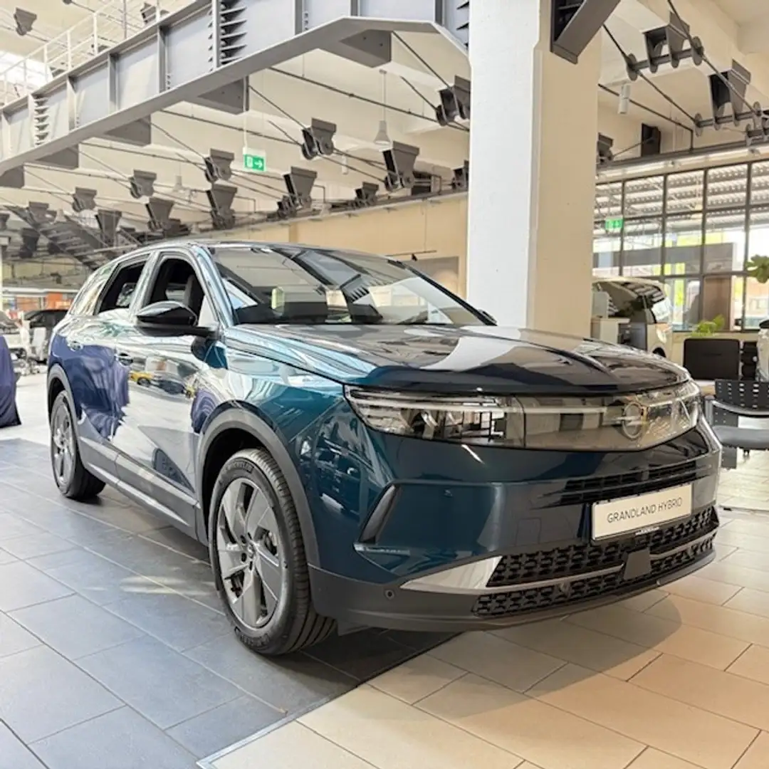 Opel Grandland 1.2 48V Mild- W Edition LED+SHZ+Kam. Blauw - 2