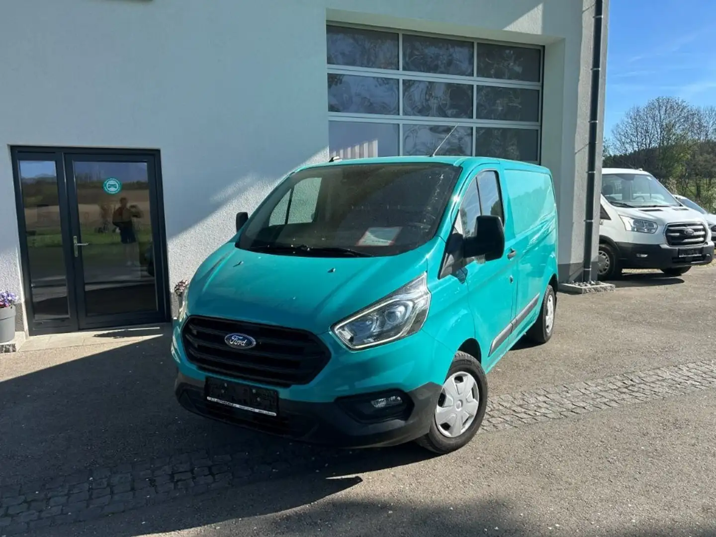 Ford Transit Custom Kasten 2,0 TDCi L1H1 300*SORTIMO-AUSSTATTUNG* Grün - 1