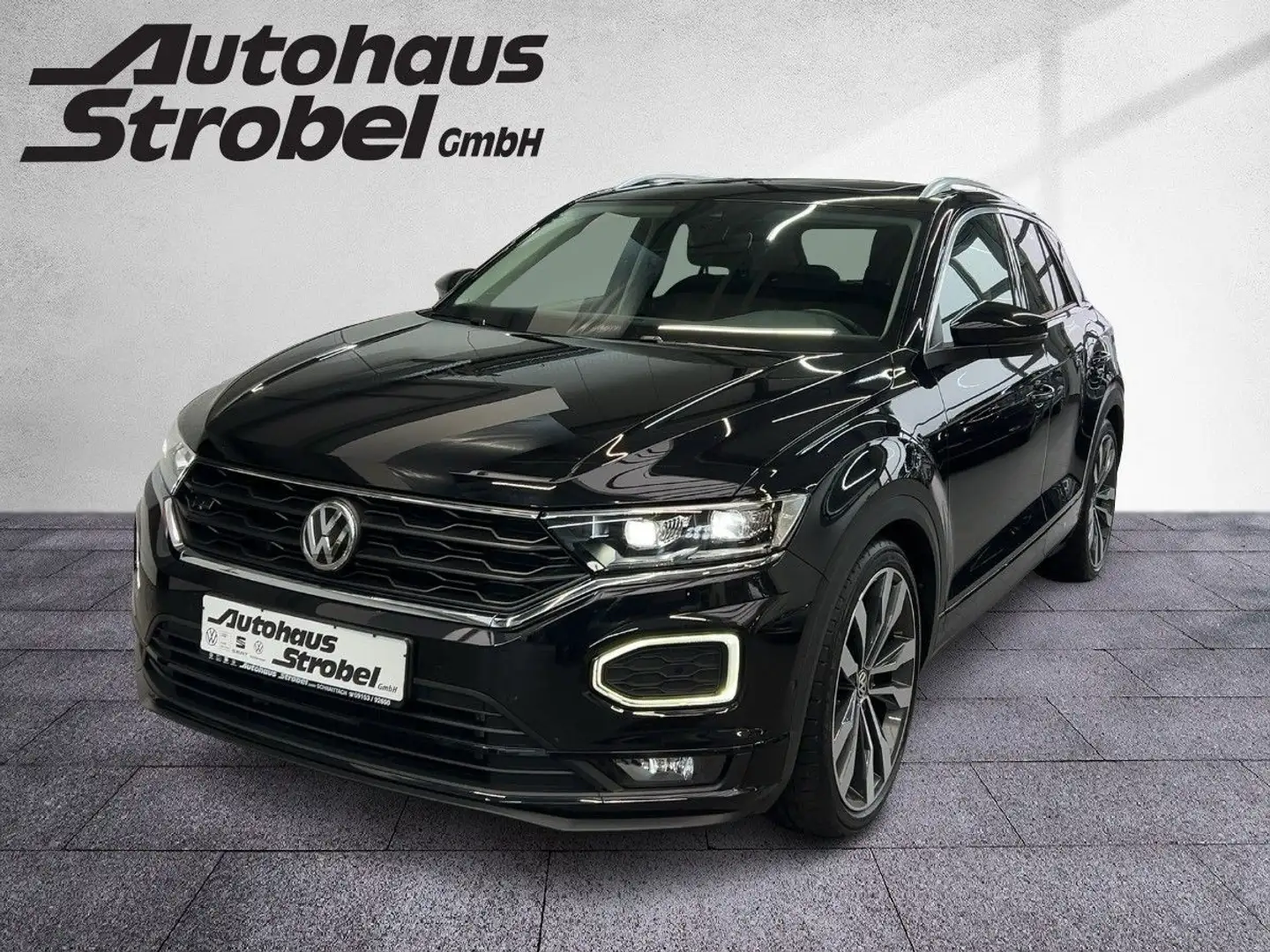 Volkswagen T-Roc 1.5 TSI DSG "UNITED" R-Line ACC LED Navi K Schwarz - 2