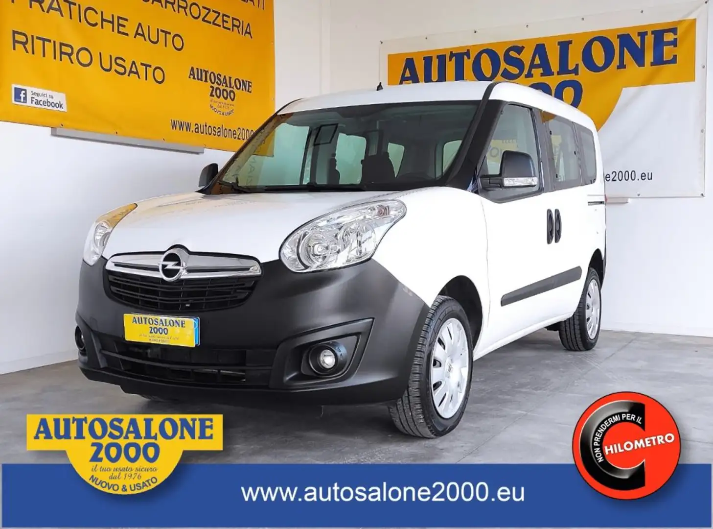 Opel Combo Tour 1.4 95CV PC-TN Selection PREZZO + IVA Bianco - 1