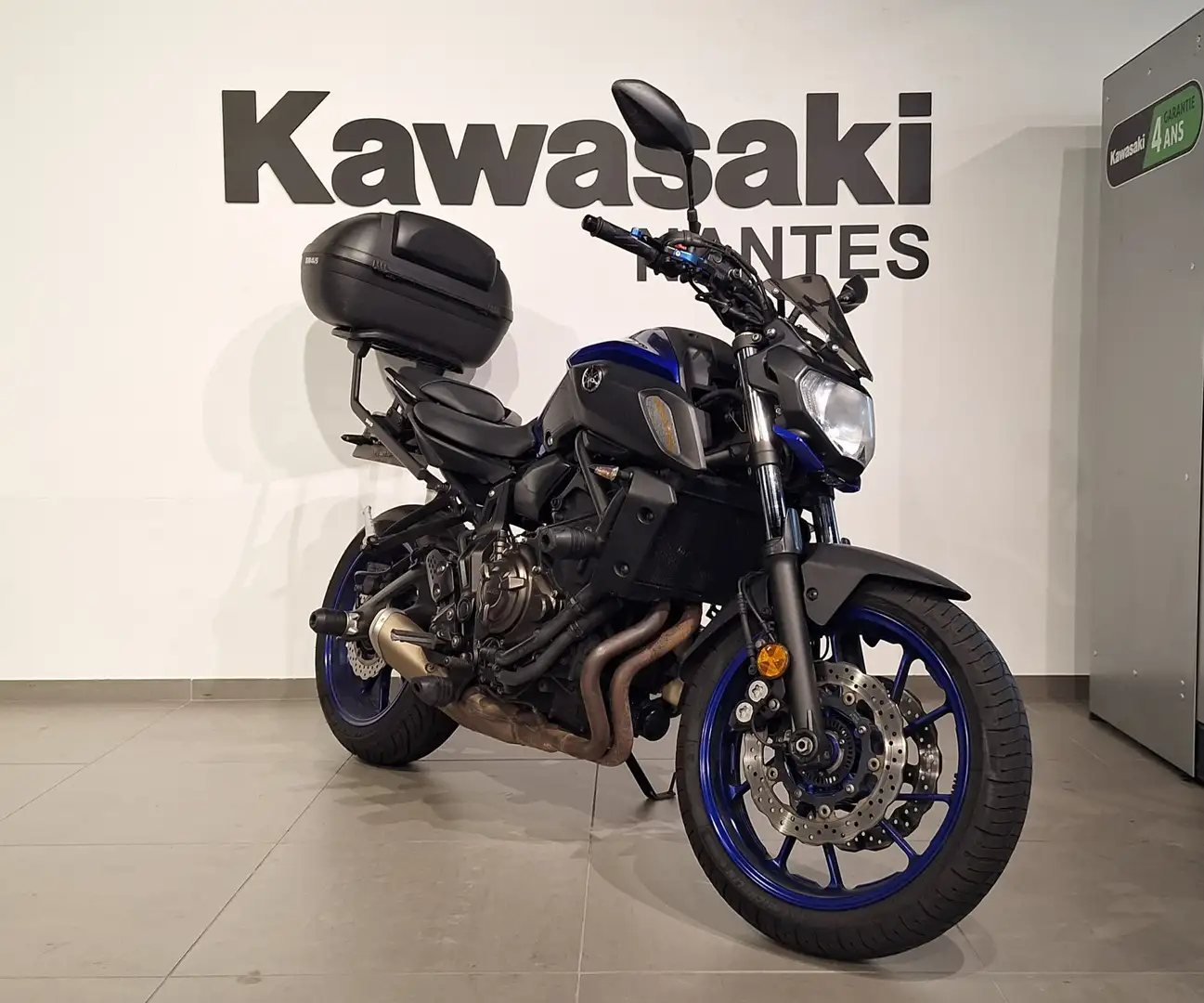 Yamaha MT-07 Bleu - 1
