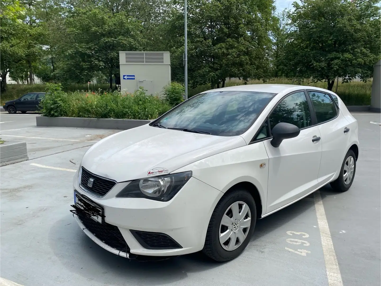SEAT Ibiza 1.2 12V Euro 5 Klima 2.Hand te 01708044052 Blanco - 1