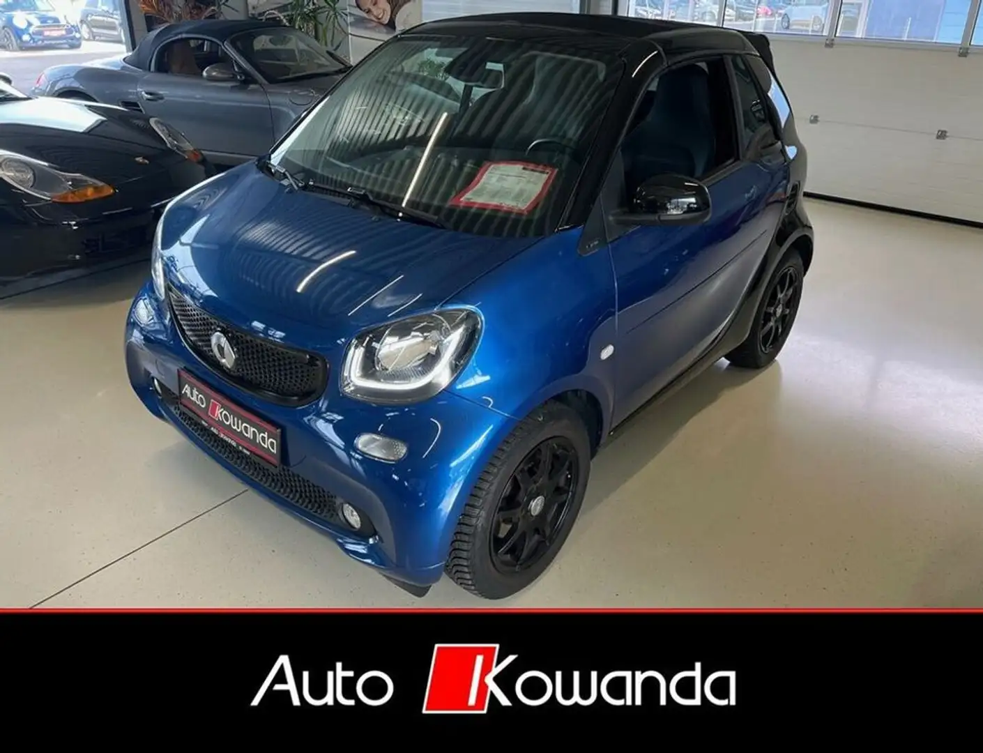 smart forTwo Cabrio Prime Sport Edition Aut. -1.Besitz Blau - 1