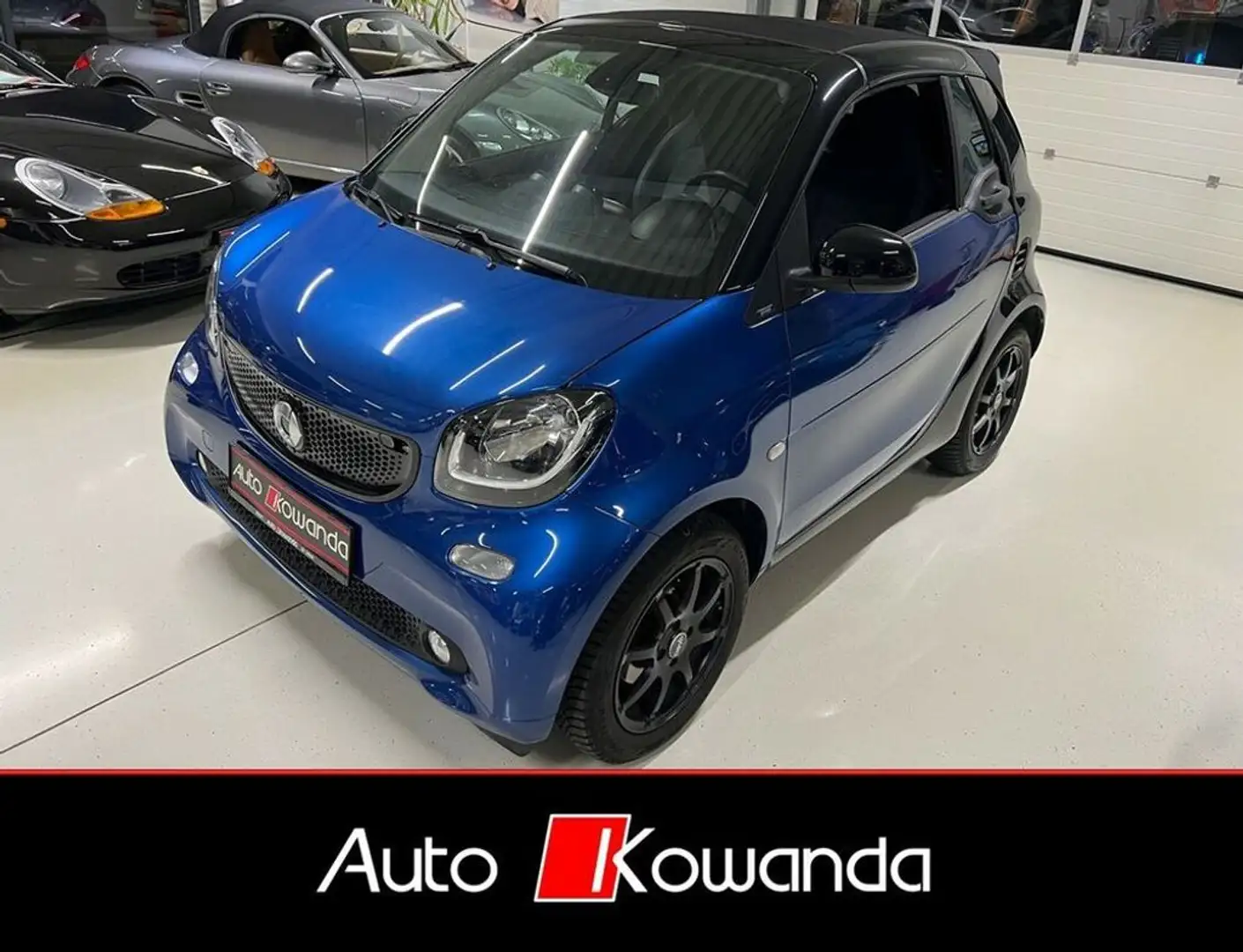 smart forTwo Cabrio Prime Sport Edition Aut. -1.Besitz Blau - 2