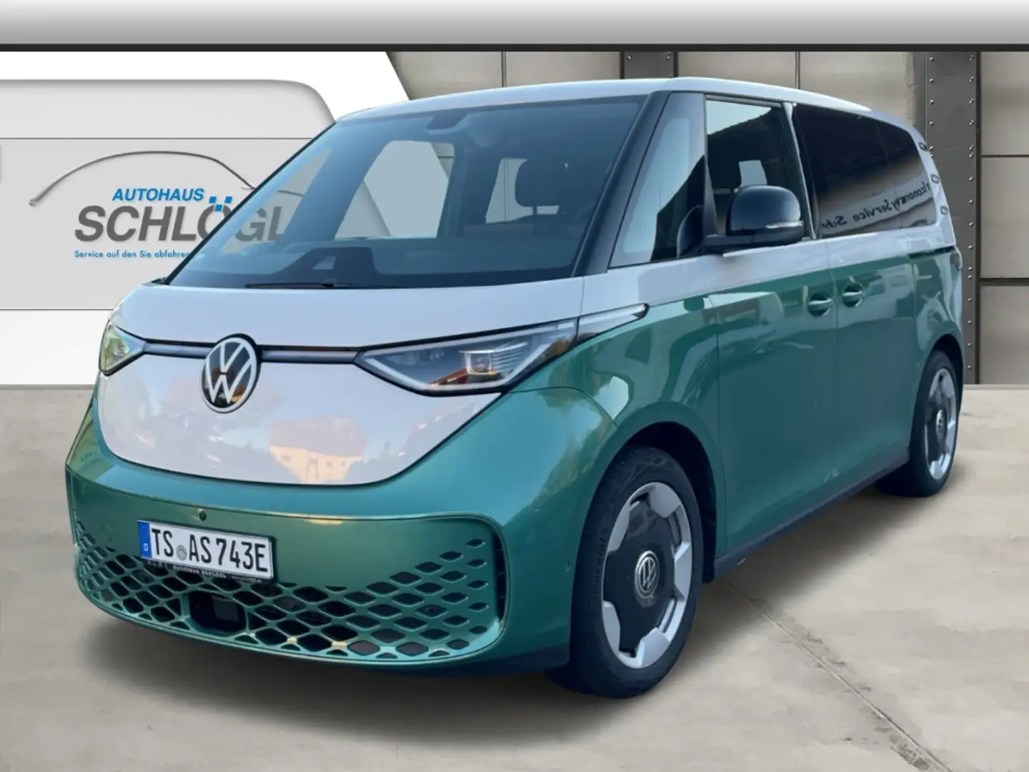 Volkswagen ID. Buzz Pro 150kw AHK Klimaautom Verkehrszeichenerk. Müdig Blanc - 1