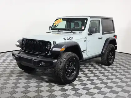 Gray 2024 Jeep Wrangler SUV / Crossover Four-Wheel Drive 8-Speed Automatic