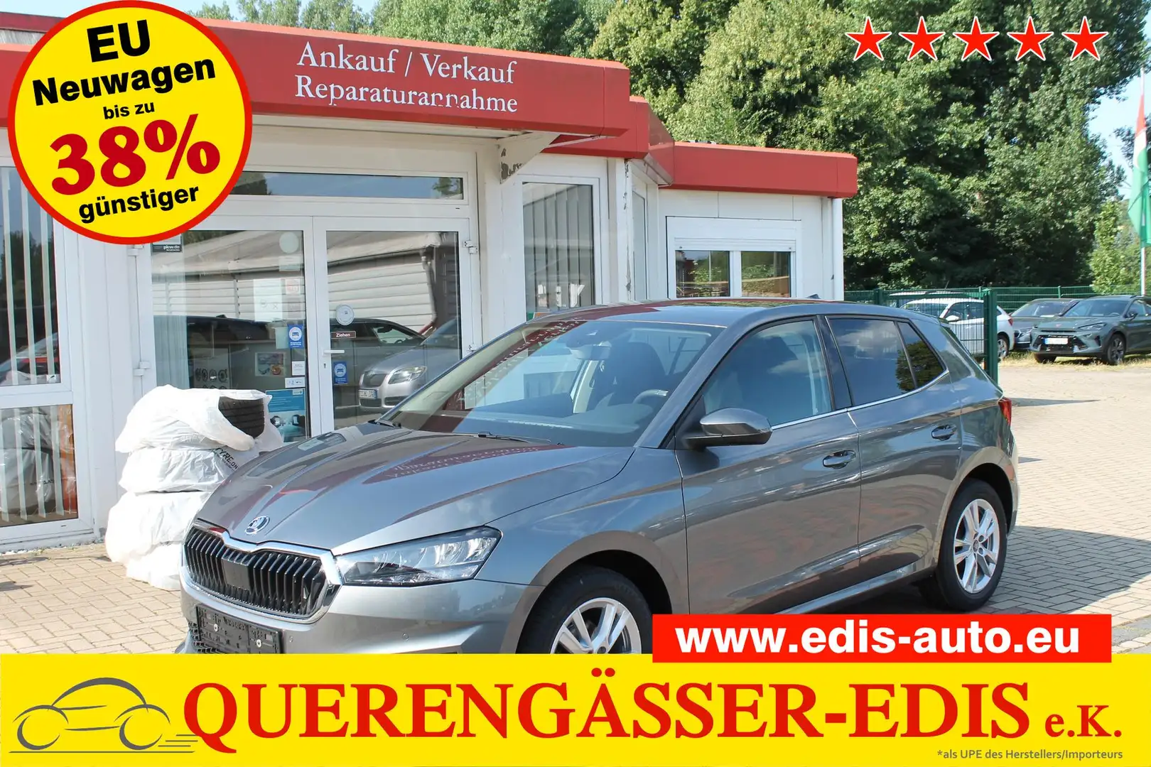 Skoda Fabia 1.0TSI 70KW "130 Premium" *5j Gar*Kessy*SHZ+LKH... Grigio - 1