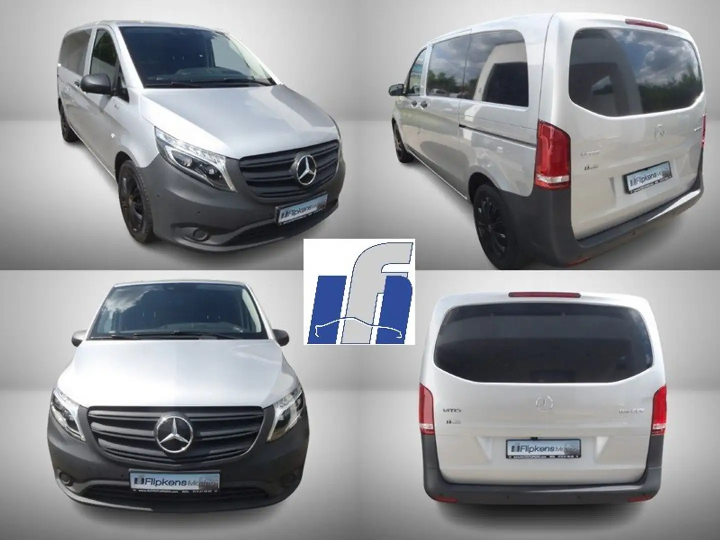 Mercedes-Benz Vito 114 cdi "Limited Edition" Automaat Full options ! Zilver - 1