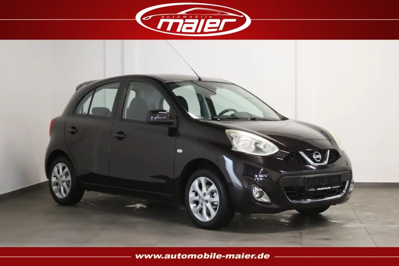 Nissan Micra 1.2 Automatik Acenta-Klimaa.-Telefon-MFL- Fekete - 1