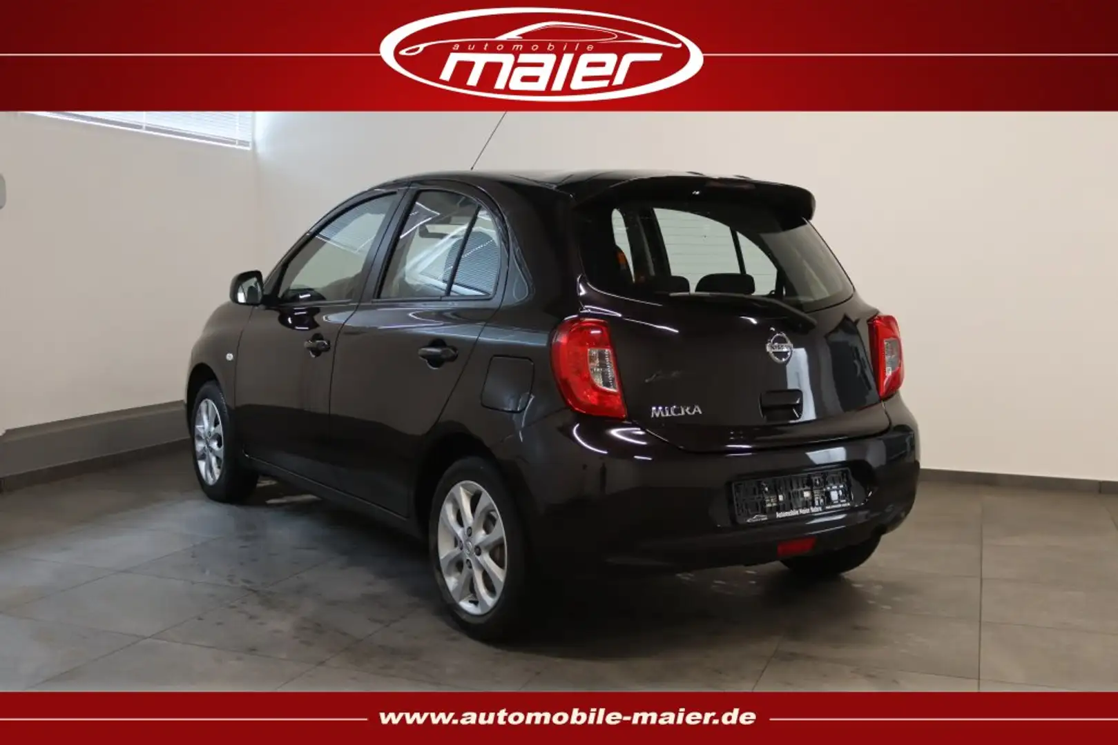 Nissan Micra 1.2 Automatik Acenta-Klimaa.-Telefon-MFL- Fekete - 2