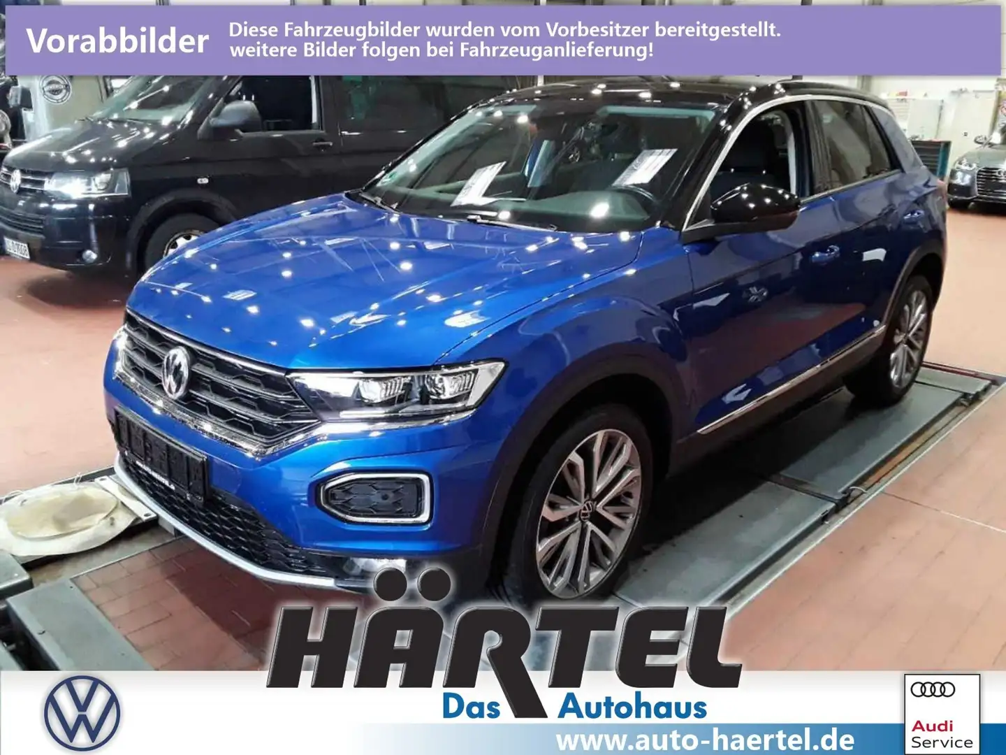 Volkswagen T-Roc STYLE 1.0 TSI (+NAVI+KLIMA+SITZHEIZUNG) LED Blau - 1