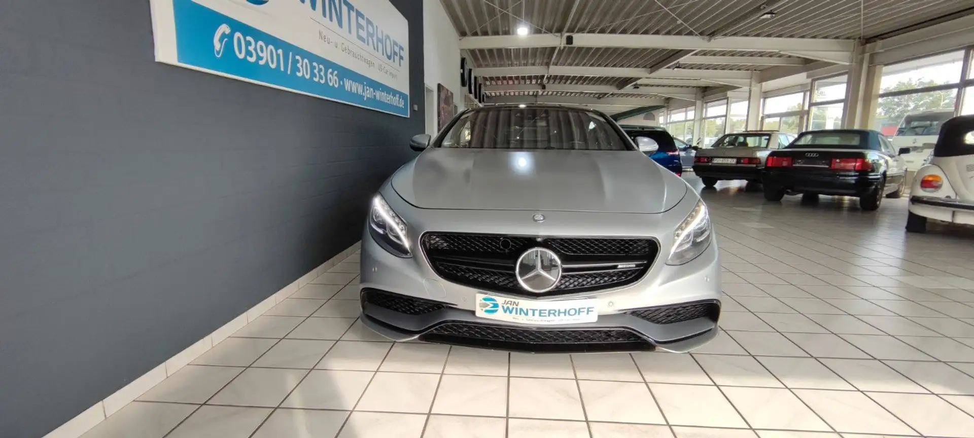 Mercedes-Benz S 63 AMG Coupe 4Matic KERAMIK CARBON PANO 360° Grau - 2