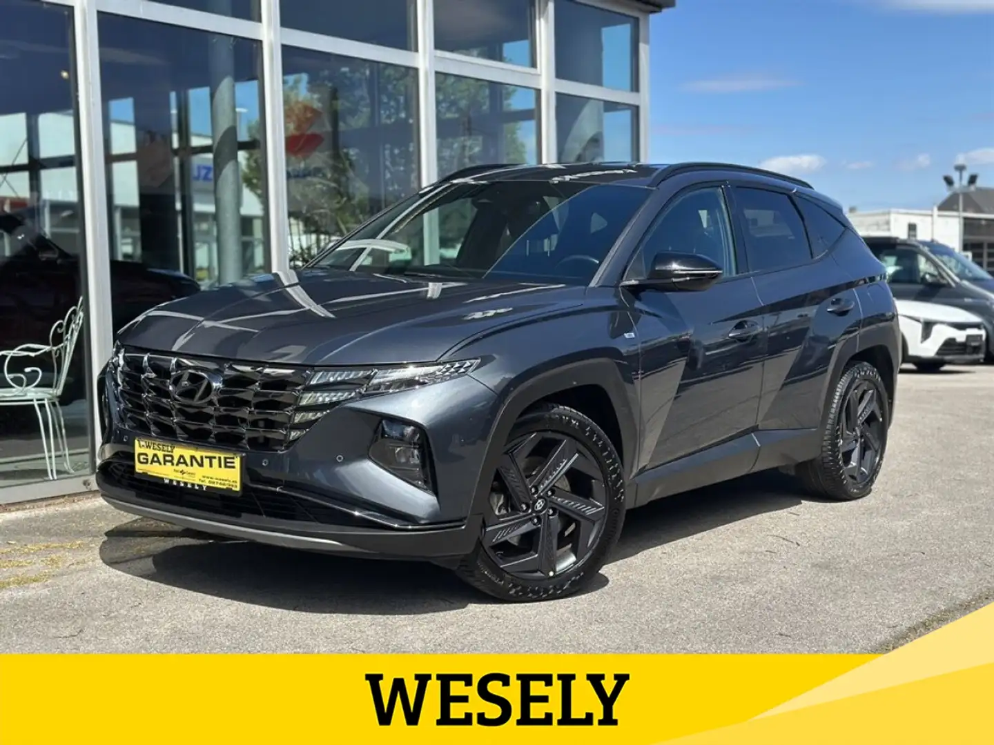 Hyundai TUCSON Tucson 1,6 CRDI 4WD 48V Trend Line Plus DCT Grau - 1