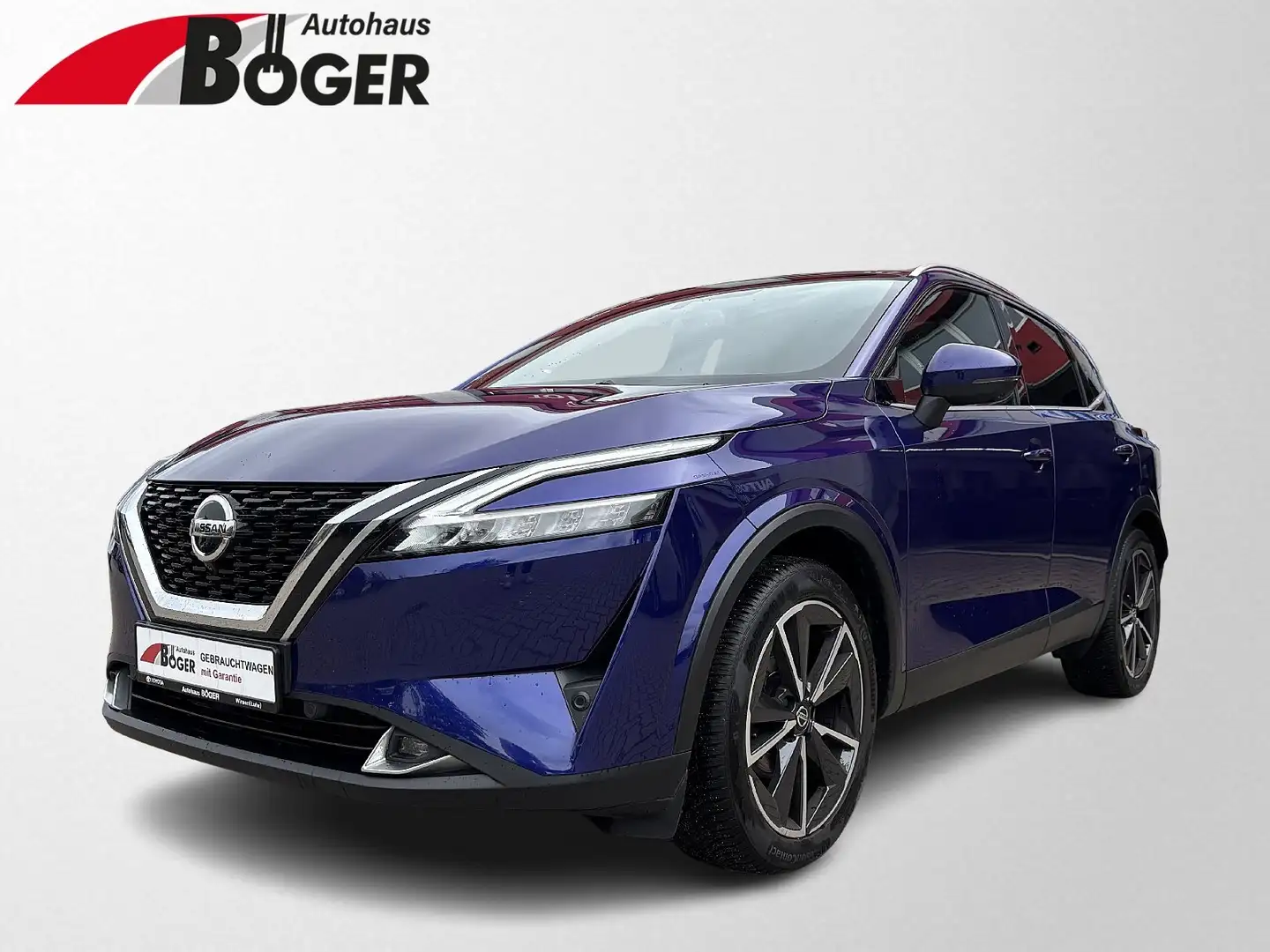 Nissan Qashqai 1.3 MHEV *Pano*360*Leder*Allwetter Blau - 1