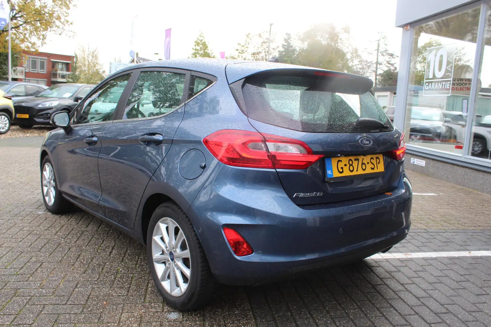 Ford Fiesta 1.0 ECOBOOST TITANIUM 4S-BANDEN APPLE/ANDROID CLIM Blauw - 2