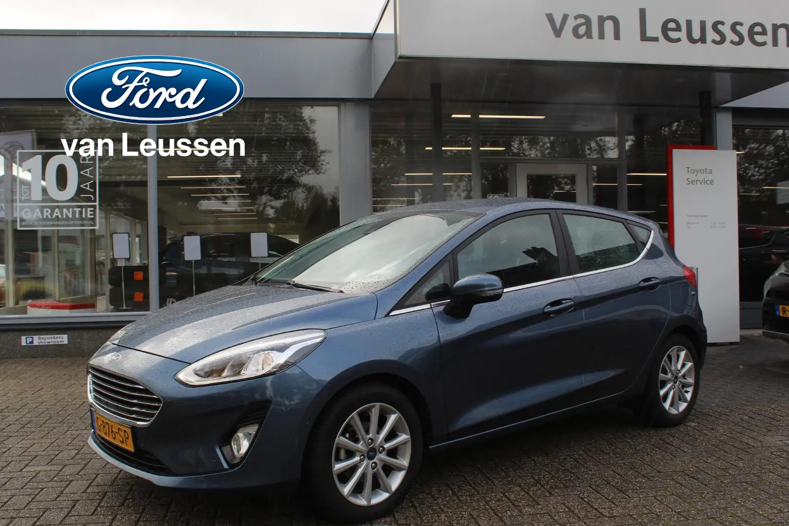 Ford Fiesta 1.0 ECOBOOST TITANIUM 4S-BANDEN APPLE/ANDROID CLIM Blauw - 1