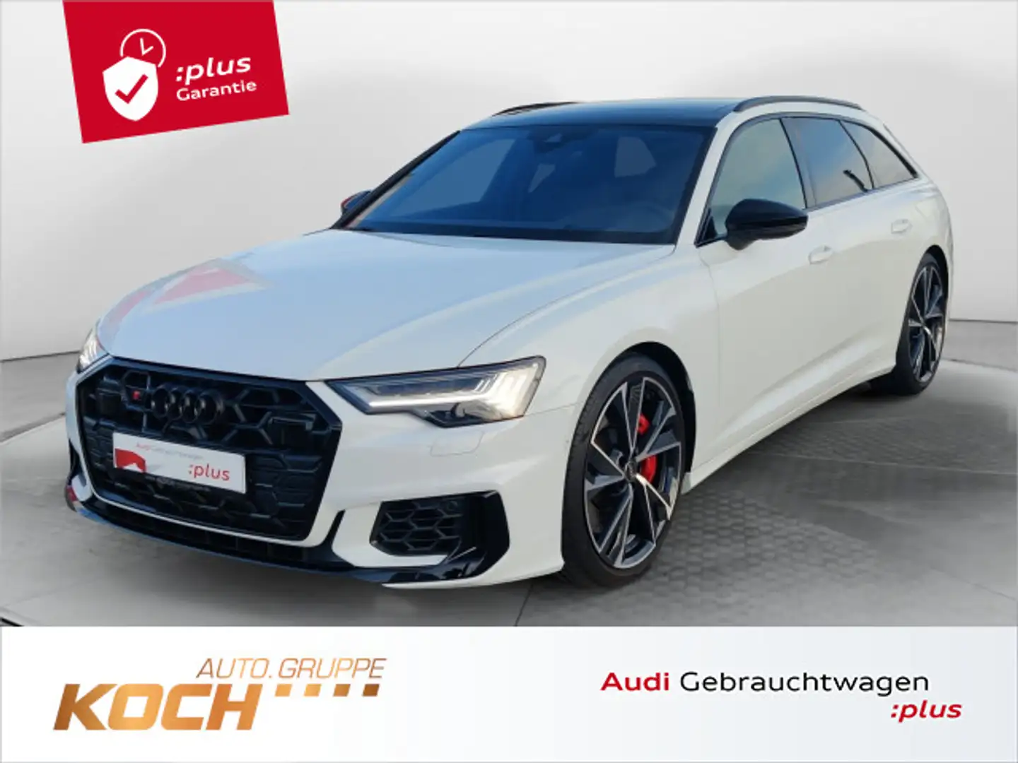 Audi S6 Avant 55 TDI q. Tiptr., HD Matrix, Standh., P Weiß - 1