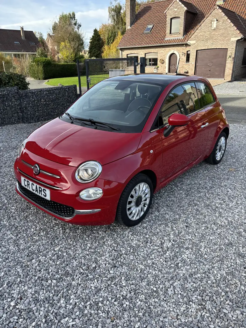 Fiat 500 500 1.2i ECO Eleganza (GARANTIE 1an) Rouge - 1
