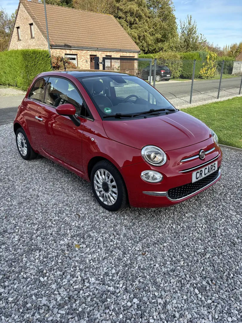 Fiat 500 500 1.2i ECO Eleganza (GARANTIE 1an) Rouge - 2