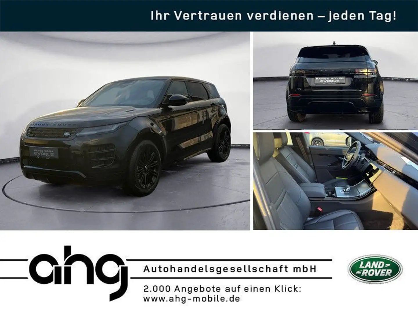 Land Rover Range Rover Evoque D200 Dynamic SE UVP: 72500,- Schwarz - 1