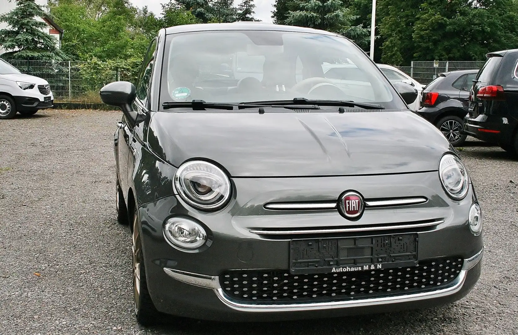 Fiat 500 +Panorama+PDC+BT+GRA+ Grijs - 1