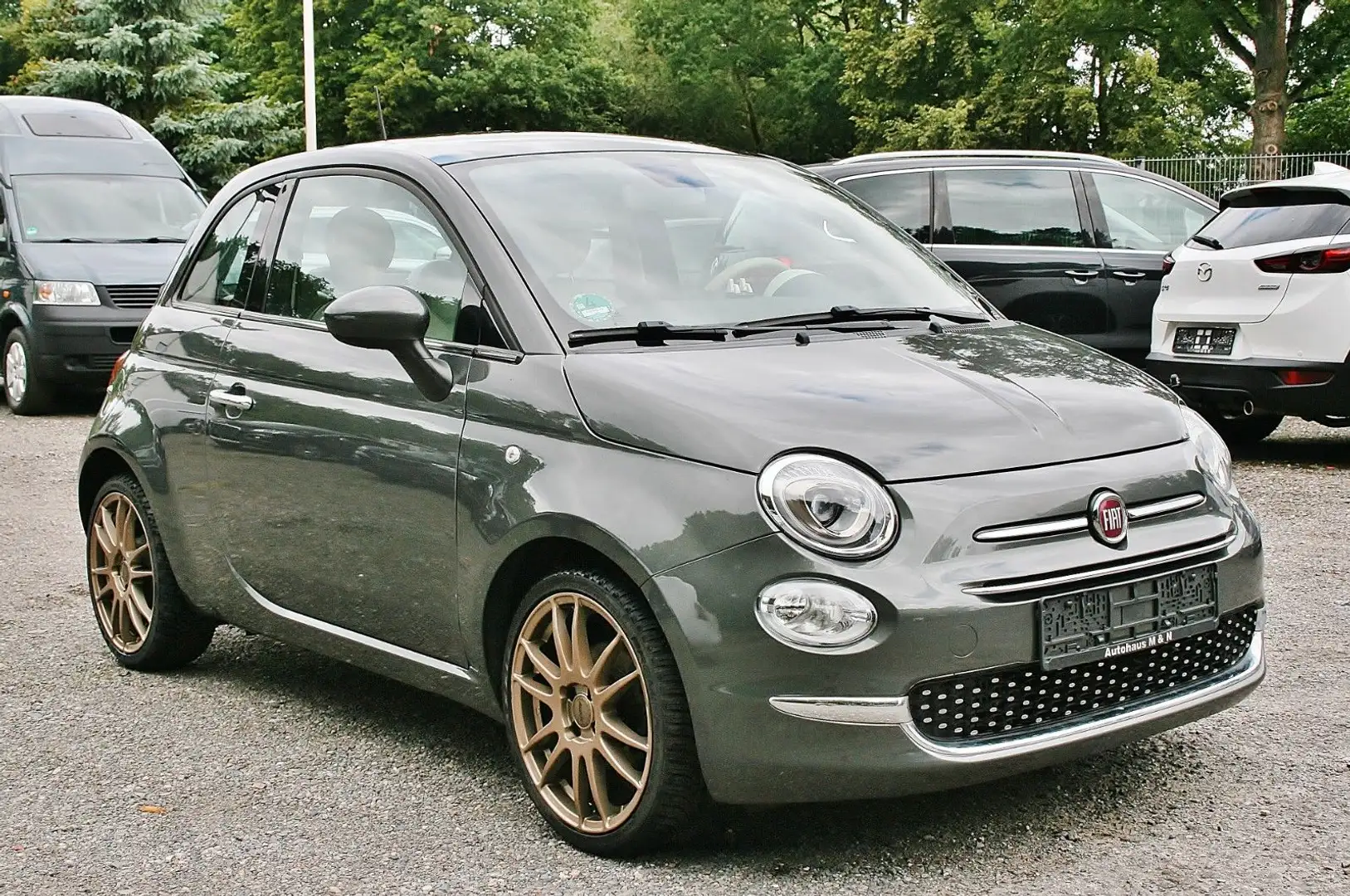Fiat 500 +Panorama+PDC+BT+GRA+ Grijs - 2