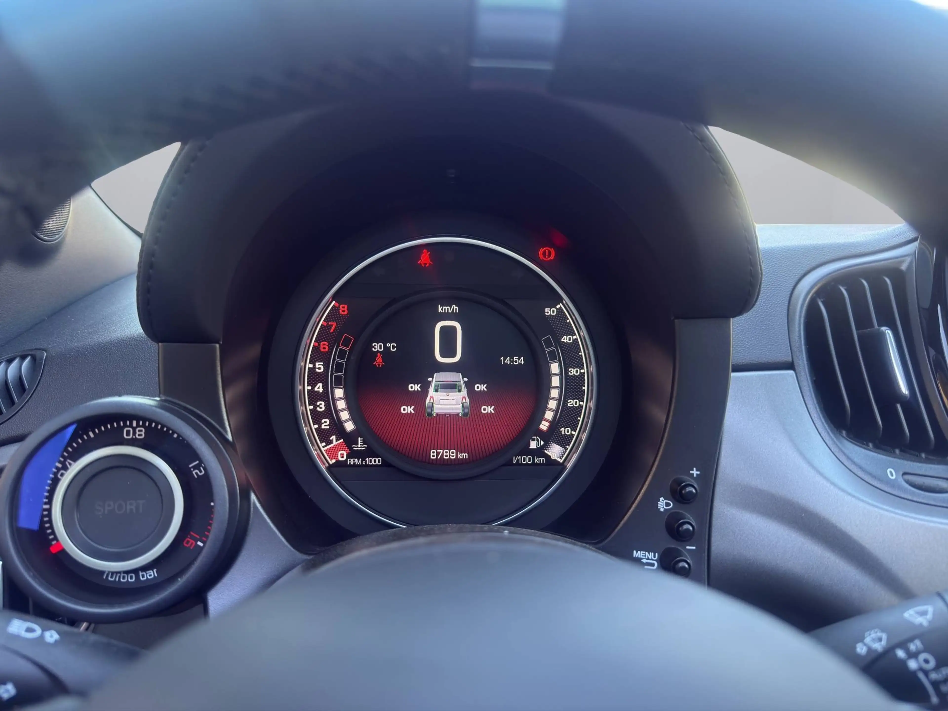 Abarth 500 abarth 500 cabrio — photo 11