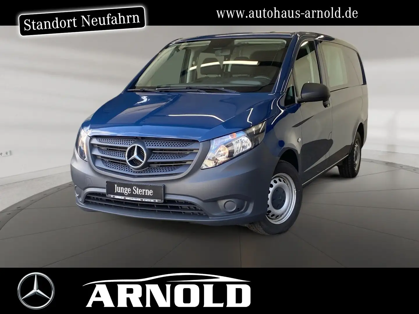 Mercedes-Benz Vito Vito 114 CDI MIXTO Lang 6-Sitze Trennwand Klima Blau - 1