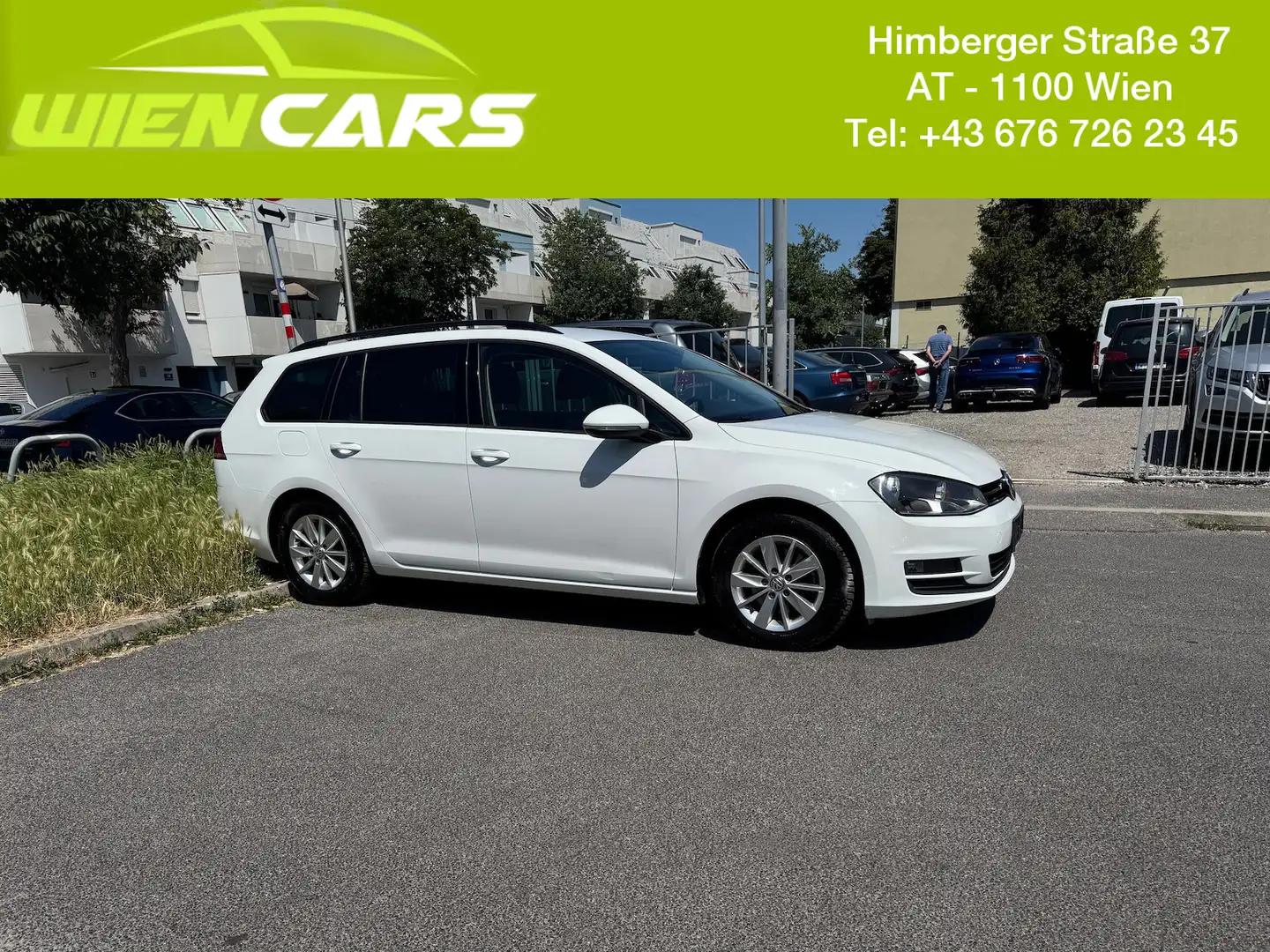 Volkswagen Golf VII Variant Rabbit 1.6 TDI*NAVI*AHK* Weiß - 1