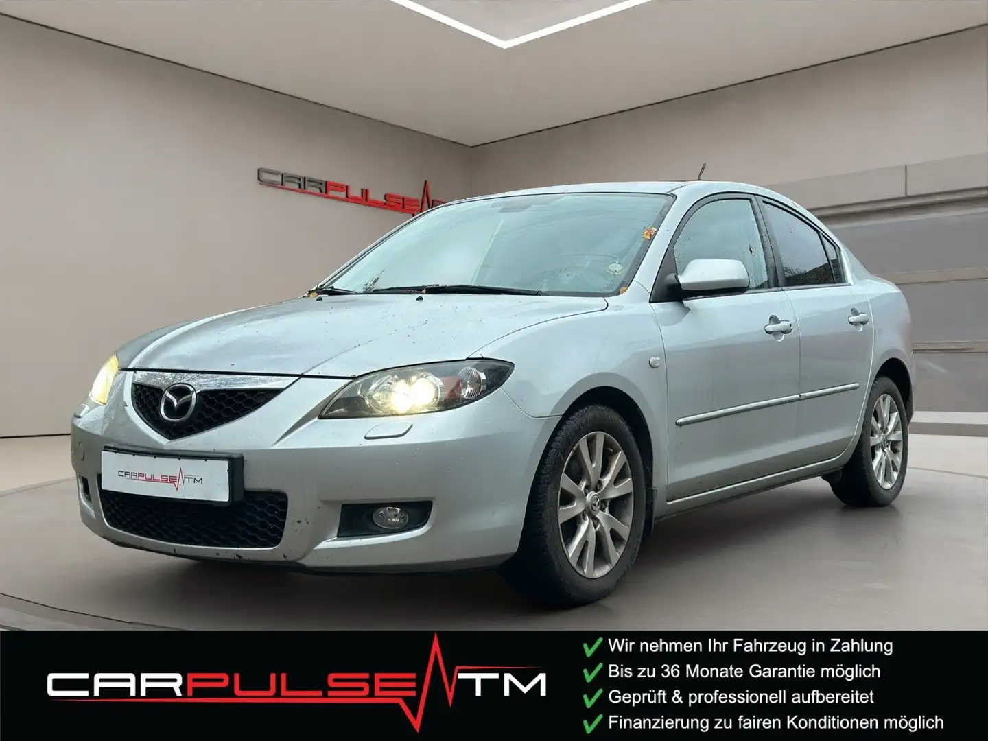 Mazda 3 Lim. 1.6 Active Automatik-BI-XENON Silber - 1