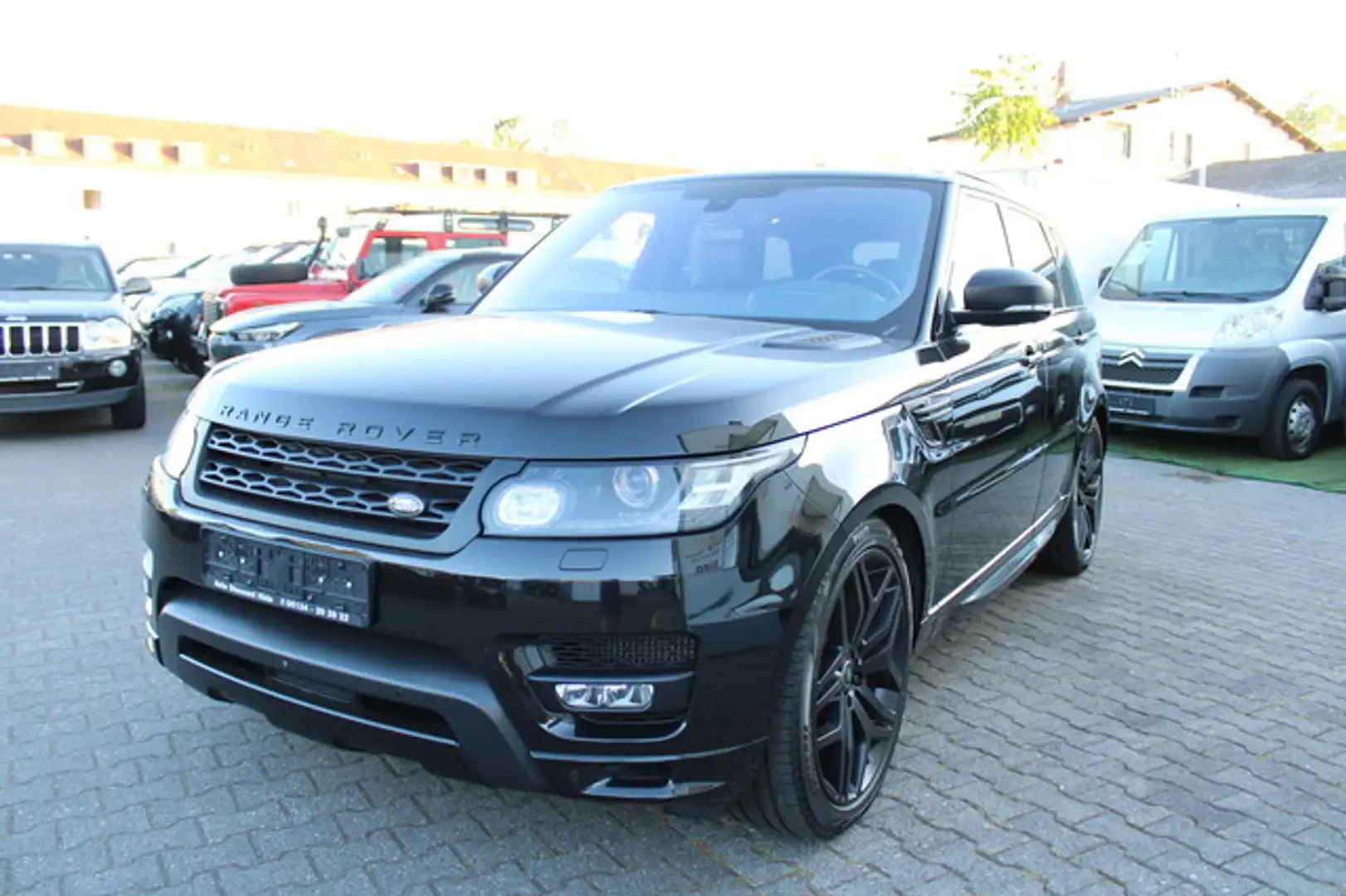 Land Rover Range Rover Sport SDV8 4.4 Autobiography Black Pack*STHZ*Velours*Car Schwarz - 2