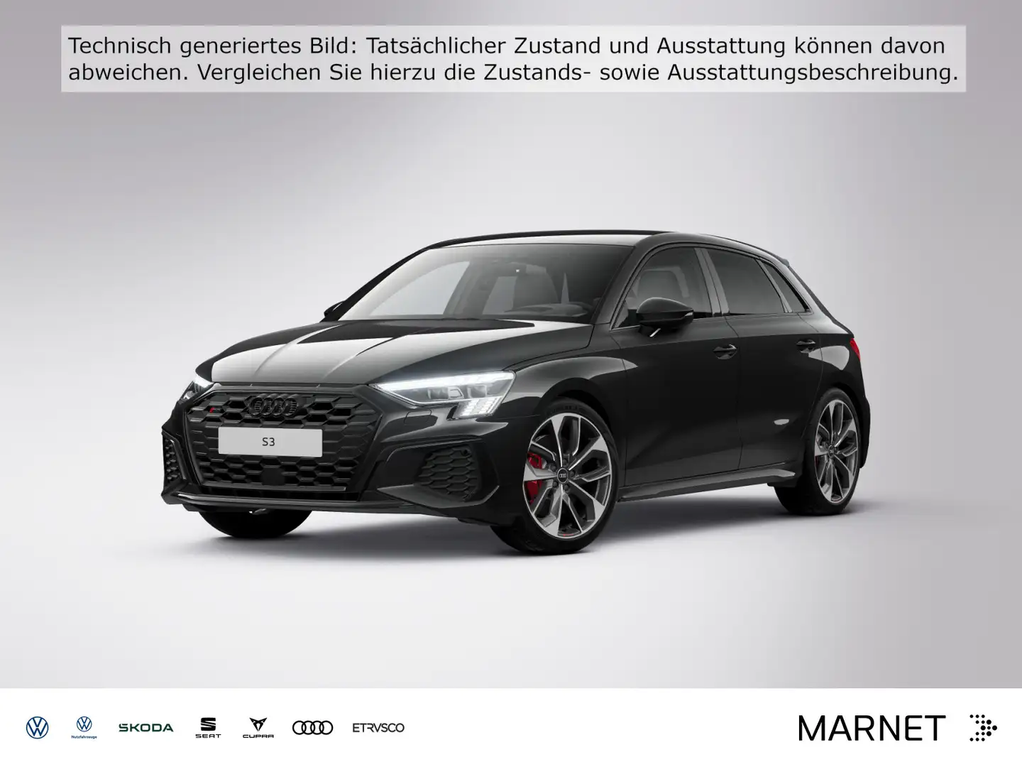 Audi S3 2.0 TFSI quattro*Matrix*Optikpaket* Schwarz - 1