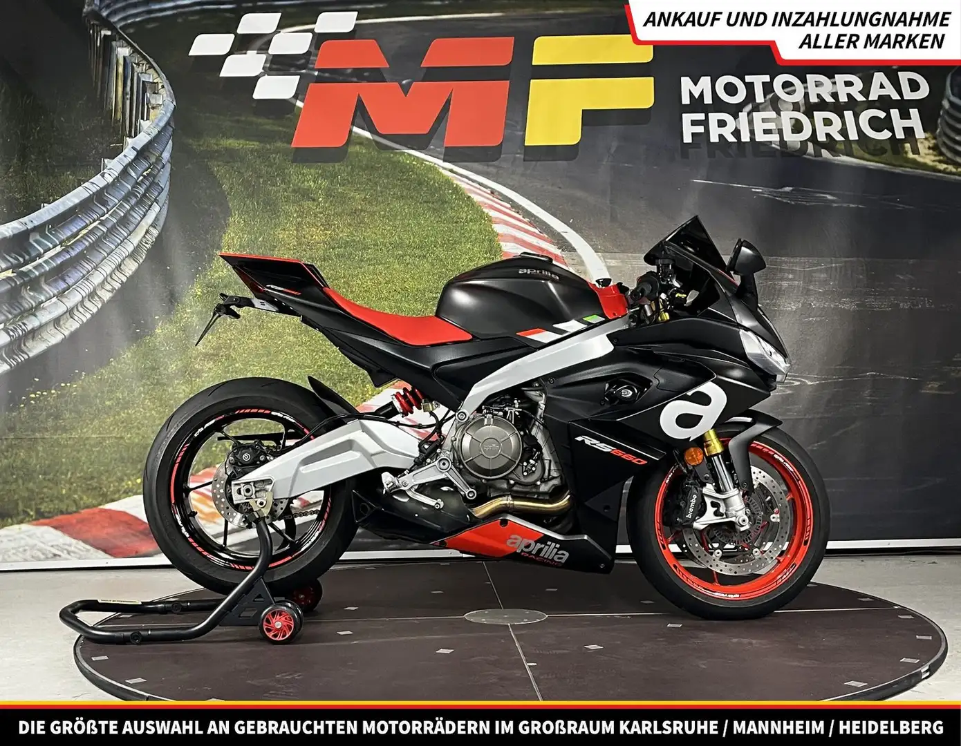 Aprilia RS 660 SERVICE NEU | 1. HAND |A2 35KW MÖGLICH] Negro - 1