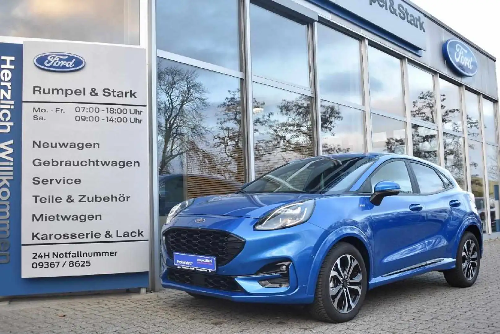 Ford Puma ST-Line X Bleu - 1