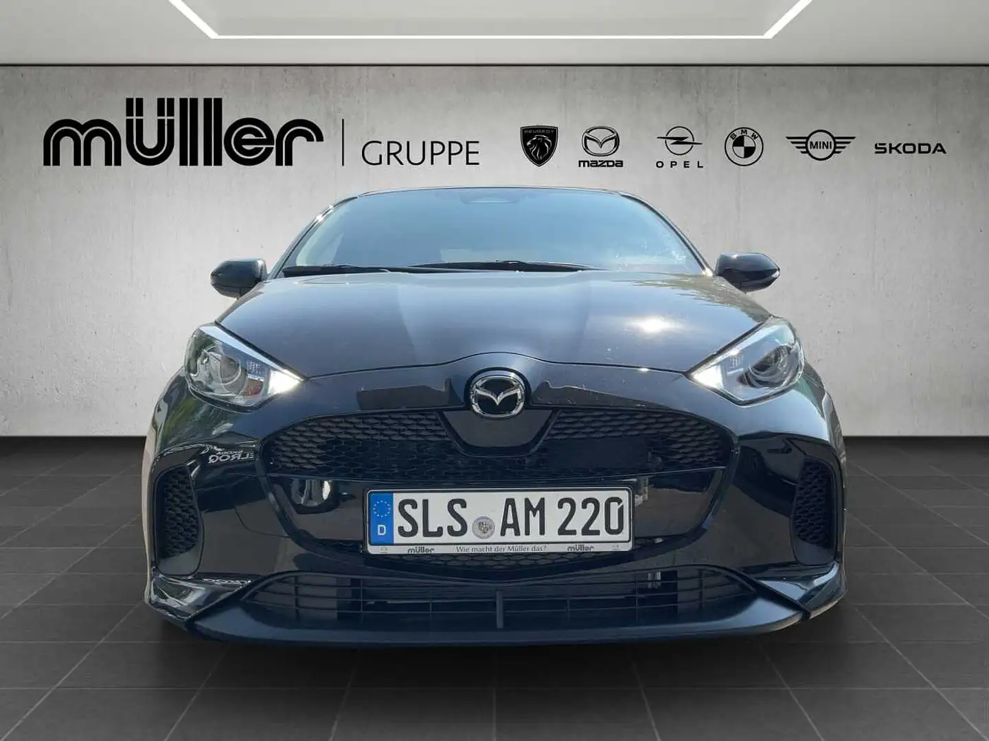 Mazda 2 Hybrid VVT-i 116 PS e-CVT CENTRE Schwarz - 2